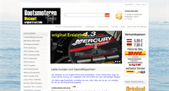 Desktop Screenshot of mercruiser-shop.at